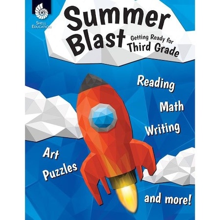 Shell Education Teacher Created Materials Book Set, Summer, Grade 3, 8-1/2inWx1/4inLx11inH, Multi SHL51553